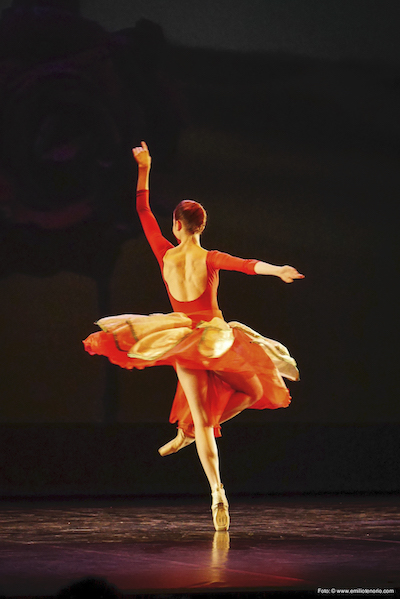 Astrid Julen dancing the Rose in The Little Prince.