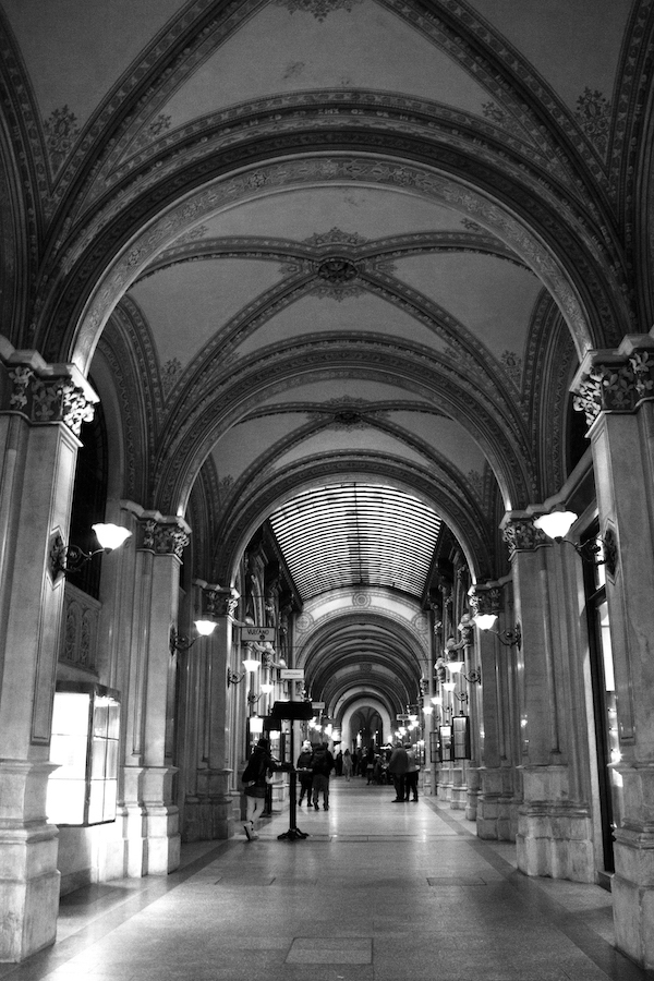 An old passage in Vienna photographed by Astrid Julen.